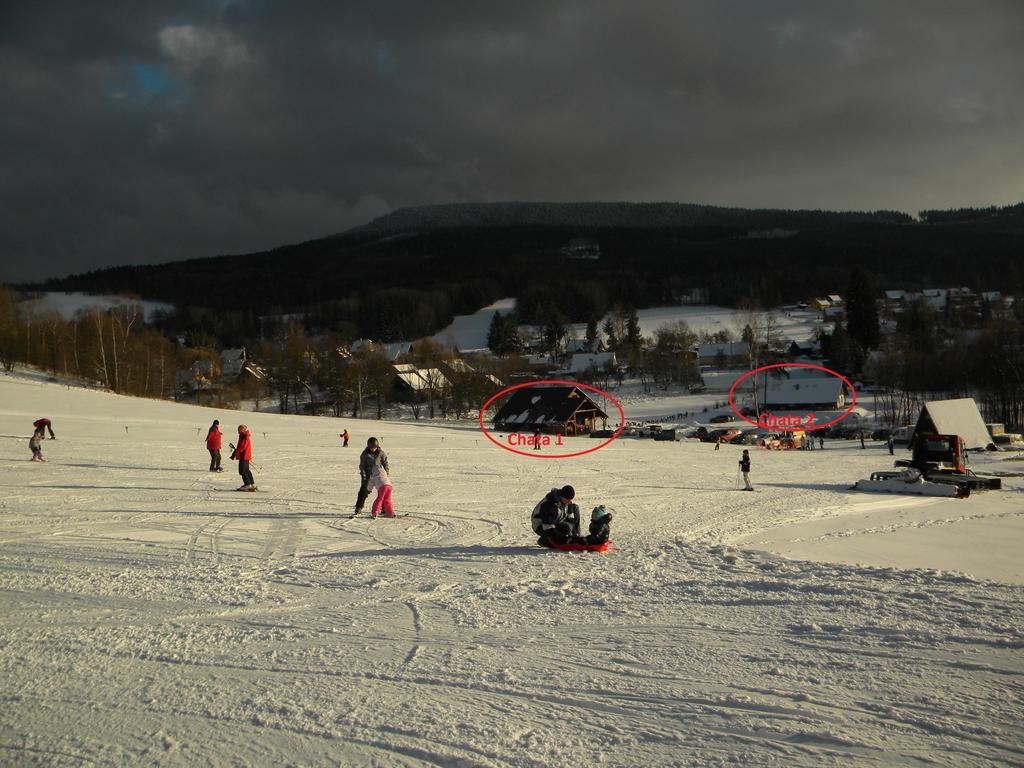 Penzion A Apartmany Skipark Hrabesice Krasne Exteriör bild